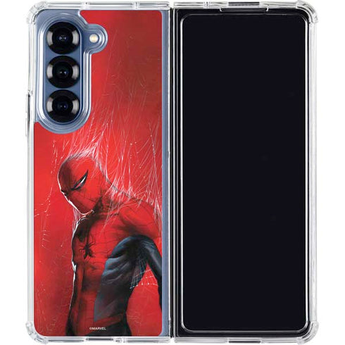 Marvel Spiderman The Amazing Spiderman Galaxy Z Fold6 Clear Case